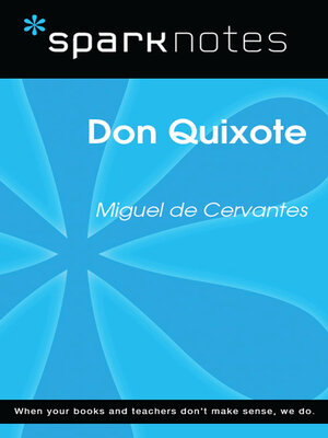 cover image of Don Quixote: SparkNotes Literature Guide
